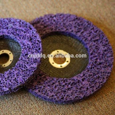 purple clean and strip abrasive disc 150mm/ Excellent for removal of paint or rust off car panels