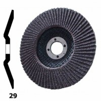 brushed abrasive disc calcination brown Flap Disc