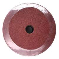 5 inch brushed abrasive disc red aluminum oxide  sand paper Fiber Disc