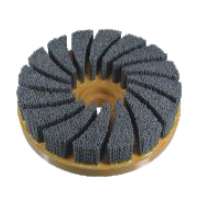 Diamond nylon polish abrasive disc brush for Grinding Machine Round Shape